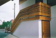 Treppengeländer Holz